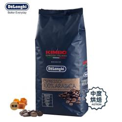 De'Longhi 原装进口金标阿拉比卡咖啡豆1kg