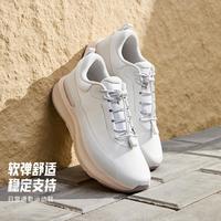 安踏 缓震慢跑鞋女运动鞋春季休闲通勤鞋综训鞋健走鞋软底鞋子耐磨增高