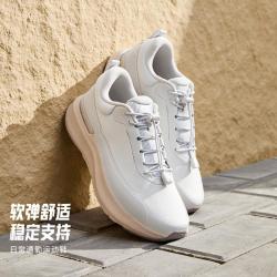 安踏 缓震慢跑鞋女运动鞋春季休闲通勤鞋综训鞋健走鞋软底鞋子耐磨增高