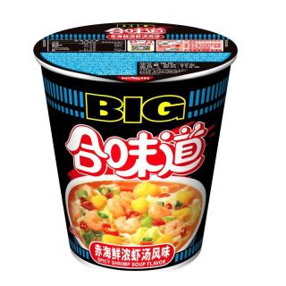 今日必买：向料 合味道 赤海鲜浓虾汤风味方便面 112g