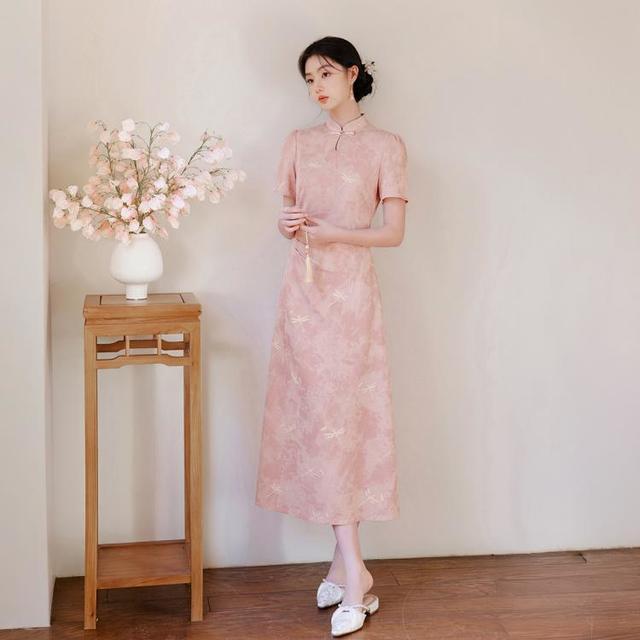 香影 女士改良旗袍连衣裙