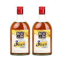 古越龙山 绍兴黄酒三年清爽型花雕酒糯米酒 500mL 2瓶
