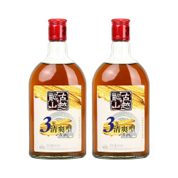 古越龙山 绍兴黄酒三年清爽型花雕酒糯米酒 500mL 2瓶