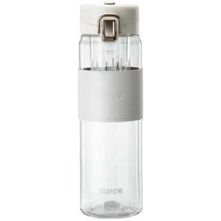 PLUS会员：苏泊尔 磁弹茶水分离 Tritan塑料杯 850ml