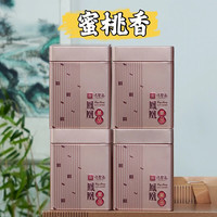 鸣馨斋 蜜桃香单丛茶  潮州凤凰单枞清香花香果香凤凰单丛茶叶香味 125g*4罐