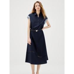 ELLE 拼接连衣裙 EL64205