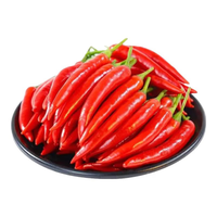 京喜 新鲜小米辣超市品质小米椒即食生鲜调料小米辣 福建 净重245g