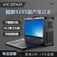 IPCSTAR信创国产化18.5英寸工业户外移动工作站鲲鹏920S三防笔记本64G+1T