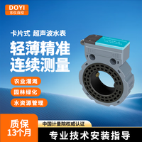智能超声波水表流量计远传管道式液体水电池灌溉防爆法兰dn100 DN65