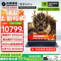 机械革命 苍龙16Pro/16Ultra/18Pro 旗舰5060/70Ti蛟龙游戏本R9HX强