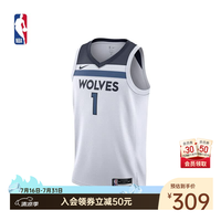 NIKE NBA明尼尔安德森Swingman Jersey夏季速干球衣 森林狼 凯尔安德森球衣 XL