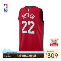 NIKE 黄蜂队拉梅洛鲍尔SW球迷版球衣无袖背心篮球服男 热火队/巴特勒球衣 2XL