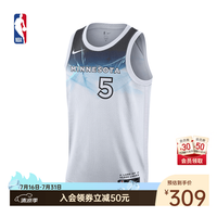 NIKE NBA官方C森林狼爱德华兹drifit背心速干篮球服球衣森林狼-爱德华兹球衣 2XL