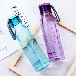 LOCK&LOCK HLC644S601 塑料杯 550ml*2 绿色+紫色