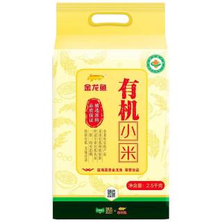 88VIP：金龙鱼 臻选有机小米 2.5kg