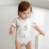 TugTug包屁衣女宝宝小月龄多巴胺穿搭婴幼儿连体衣夏新生婴儿衣服