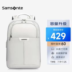 新秀丽 电脑包双肩包男女通勤背包大容量旅行包16英寸笔记本包出差 BP2