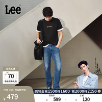 Lee 张凌赫代言 男士直筒牛仔裤 726