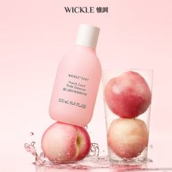 WICKLE 婴儿桃子水儿童专用爽身露新生宝宝爽身粉桃叶精华爽身液200ml