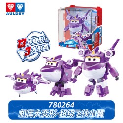 奥迪双钻 超级飞侠10 710210 大变形机器人-乐迪