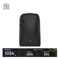 KOLON SPORT 压胶防水耐磨 黑色 双肩包