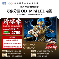 雷鸟 鹤6 26款 65R69A 液晶电视 65英寸 4K