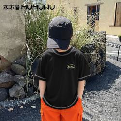 木木屋 新款儿童纯棉短袖T恤