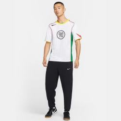NIKE 男子圆领速干短袖足球服 IB4219-100