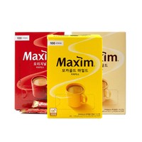 Maxim 三合一速溶咖啡粉 100条装