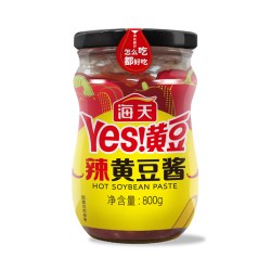 海天 HADAY 海天 辣味黄豆酱 800g 1罐