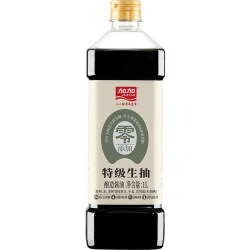 加加 380天零添加特级生抽 1L 塑料瓶装