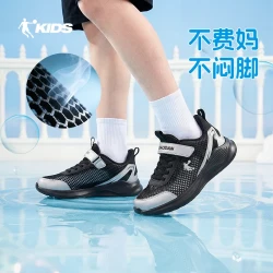 乔丹 儿童运动鞋男女童夏季网面透气跑鞋大小童跑步鞋