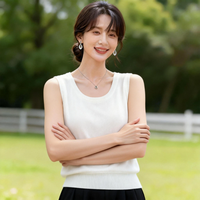 背心天竹纤维外穿宽松无袖