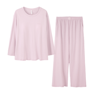 安之伴 眠棉衣 带胸垫 女士家居服套装 L