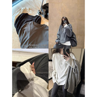 baby绒人手多件软糯一体绒百搭叠穿打底衫T恤上衣 60965