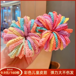 不伤发儿童皮筋宝宝头绳女童弹力橡皮筋发饰可爱发绳