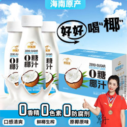 椰盛 海南原产0糖椰汁240ml小瓶整箱椰蓝海植物蛋白饮品