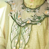 移动端：裳云兮 女士竖领大襟衫马面裙云肩汉服 SXX-037