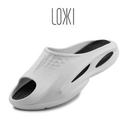 LOXKI 拖鞋男外穿运动户外篮球拖鞋情侣拖鞋夏沙滩鞋Slipper-Alpha
