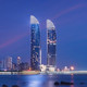 厦门康莱德酒店2晚+24小时健身中心+无边际海景泳池+双人云上厦门观光厅门票