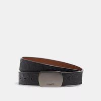 COACH 男士 Plaque Buckle Cut-To-Size Reversible Belt 38 Mm
