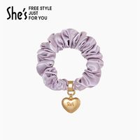 She's 心形发圈 香芋紫 SHQ9911263Y