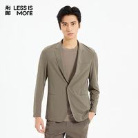 利郎 Q5XKF38 凉感轻薄 卡其色 175A 男士西服