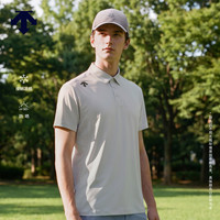 迪桑特 TRAINING系列 TRICOT凉感防晒UPF50+ 浅灰色 M POLO衫