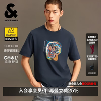 杰克琼斯 BSQ联名男士短袖T恤 E39