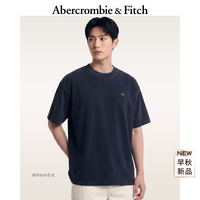 Abercrombie & Fitch 经典小麋鹿图案美式纯棉重磅短袖T恤26夏秋男装