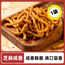 麻三叔 徐州老式京果条张木果子金骨条小零食金果条江米条金果棒国潮味道