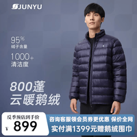 君羽 情侣排骨鹅绒服D52081