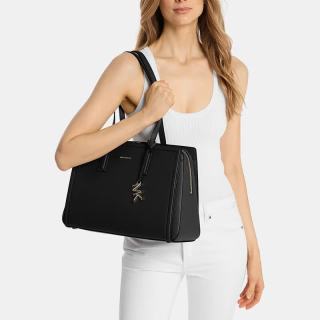 MICHAEL KORS Laila托特包单肩包纯色简约女士礼物 30S5G9IT2L BLACK