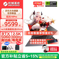 机械革命 蛟龙16Pro 5060游戏本旗舰5070/Ti锐龙R9HX学生设计极光X电竞笔记本电脑